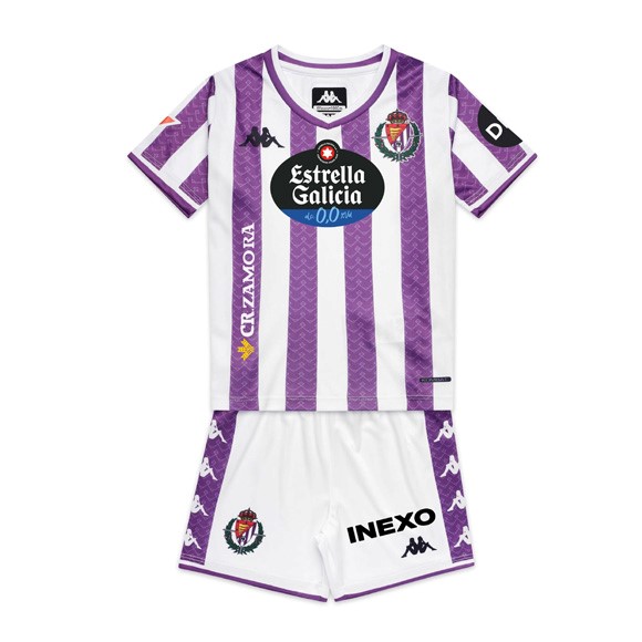 Camiseta Real Valladolid Primera equipo Niño 2025-26